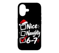 Custodia per iPhone 17 Nizza Cattivo 6-7 Buon Natale Divertente Sei Sette