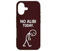 Custodia per iPhone 17 No Alibi Today Omicidio Mistero Cena Detective Night Party