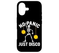 Custodia per iPhone 17 No Panic Just Disco Funny Skeleton Dancing Goth Emo Funny