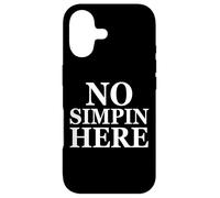 Custodia per iPhone 17 No Simpin Here - Anti Simp Zone - End Simping For Simp Gamer
