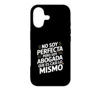 Custodia per iPhone 17 No Soy Perfecta Pero Soy Abogada, Umorismo Abogado