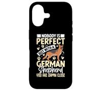 Custodia per iPhone 17 Nobody Is Perfect But With A German Shepherd You Are Damn