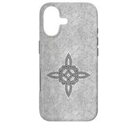 Custodia per iPhone 17 nodo strega simbolo, 4 elementi, wicca, misticismo, magia