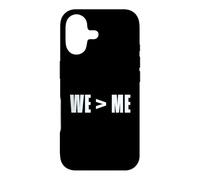 Custodia per iPhone 17 Noi > Me Teamwork Team We Greater Than Me Citazione We Me Meaning