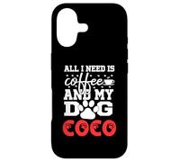 Custodia per iPhone 17 Nome Cane Coco Life Is Better With My Dog Named Coco