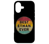 Custodia per iPhone 17 Nome personalizzato Ethan I love Ethan Retro stile vintage
