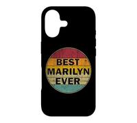 Custodia per iPhone 17 Nome personalizzato Marilyn I love Marilyn Retro stile vintage