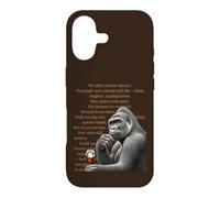 Custodia per iPhone 17 Non abbiamo scelto il silenzio - Gorilla e messaggio