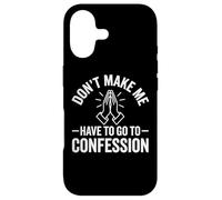 Custodia per iPhone 17 Non farmi andare alla confessione ~ Fede cattolica