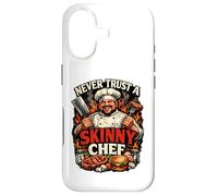 Custodia per iPhone 17 Non fidarti mai di uno chef magro Funny Dad BBQ Cook Grilling