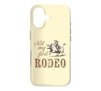 Custodia per iPhone 17 Non il mio primo rodeo, Cowgirl equitazione toro