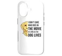 Custodia per iPhone 17 Non mi importa chi muore nel film finché il cane vive