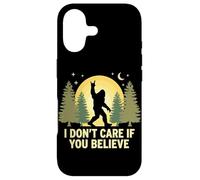 Custodia per iPhone 17 Non mi importa se credi a Bigfoot Rock sulla foresta di Sasquatch