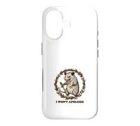 Custodia per iPhone 17 Non mi scuso Opossum