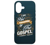 Custodia per iPhone 17 Non mi vergogno del Vangelo Romani 1:16 Christian