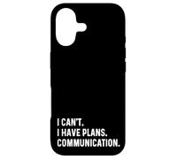 Custodia per iPhone 17 Non posso avere piani di comunicazione - Professor School Write