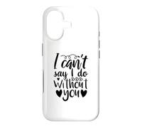 Custodia per iPhone 17 Non posso dire che faccio senza di te Proposta di damigella d"amore