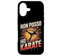 Custodia per iPhone 17 Non Posso Ho Karate Allenamento Karateka Arti Marziali