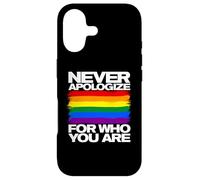 Custodia per iPhone 17 Non Scusarti Mai Per Chi Sei Rainbow Pride Lgbtq Gay
