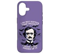 Custodia per iPhone 17 Non soffro di follia, Edgar Allan Poe, Letteratura