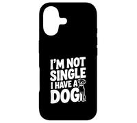 Custodia per iPhone 17 Non sono single, ho un cane amante dei cani divertente