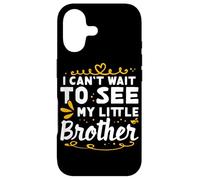 Custodia per iPhone 17 Non vedo l'ora di vedere Little Brother Design for Big Be