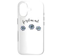 Custodia per iPhone 17 Nontiscordardime Forget Me Not Garden Flower Floreale