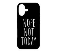 Custodia per iPhone 17 Nope Not Today Che ne Dici di No Bradipo Memes