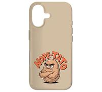 Custodia per iPhone 17 Nope-Tato Angry Grumpy Patate Amante Divertente Cibo Sarcastico