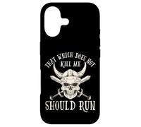 Custodia per iPhone 17 Nordic Viking: That Which Does Not Kill Me Should Run