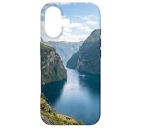 Custodia per iPhone 17 Norvegese Fiordo montagna scogliere acqua paesaggio scenico