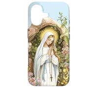 Custodia per iPhone 17 Nostra Signora di Lourdes Immacolata Beata Madre Maria Cattolica