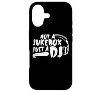 Custodia per iPhone 17 Not A Jukebox Just A DJ - Divertente disco Jockey Citazione