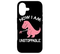Custodia per iPhone 17 Now I'm Unstoppable - Funny T-Rex Dinosaur