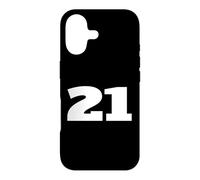 Custodia per iPhone 17 Numero 21 Twenty-one Sports Team STAMPA ANTERIORE Abbinamento