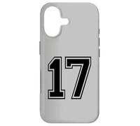 Custodia per iPhone 17 Numero Diciassette #17 Uniforme Squadra Sportiva Compleanno 17