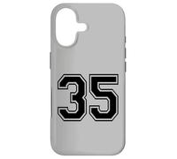 Custodia per iPhone 17 Numero trenta cinque # 35 Sport Team Uniforme Compleanno 35