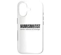 Custodia per iPhone 17 Numismatico mai paura di cambiare divertente gioco di parole collezionista di monete