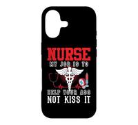 Custodia per iPhone 17 Nurse My Job Is To Help Your Ass Not Kiss It Nursing Nurses