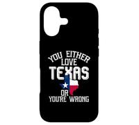 Custodia per iPhone 17 O ami il Texas o ti sbagli il Texas