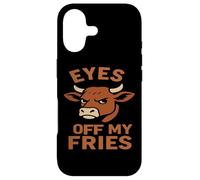 Custodia per iPhone 17 Occhi fuori dalle mie patatine fritte - Angry B