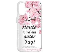 Custodia per iPhone 17 Oggi è una bella giornata, soddisfazione, tedesco