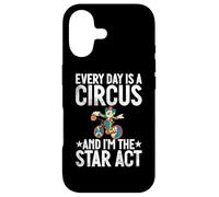 Custodia per iPhone 17 Ogni giorno è un circo e sono il clown Star Act