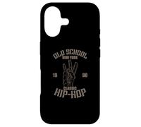 Custodia per iPhone 17 Old School New York 1990 Classico Hip Hop Rap