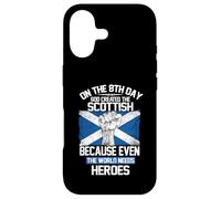 Custodia per iPhone 17 On The Eighth Day God Created The Scottish Pride Heroes