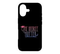 Custodia per iPhone 17 ONE DEGREE HOTTER - Cappello divertente per laureati