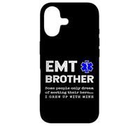 Custodia per iPhone 17 Orgoglioso EMT Brother Emergenza Medico Tecnico Sorella Citazione