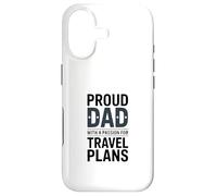 Custodia per iPhone 17 Orgoglioso papà con una passione per i piani di viaggio