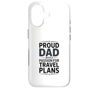 Custodia per iPhone 17 Orgoglioso papà con una passione per i piani di viaggio