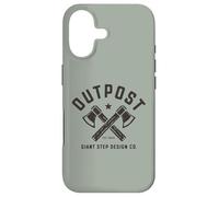 Custodia per iPhone 17 Outpost Outdoors Hatchet Logo